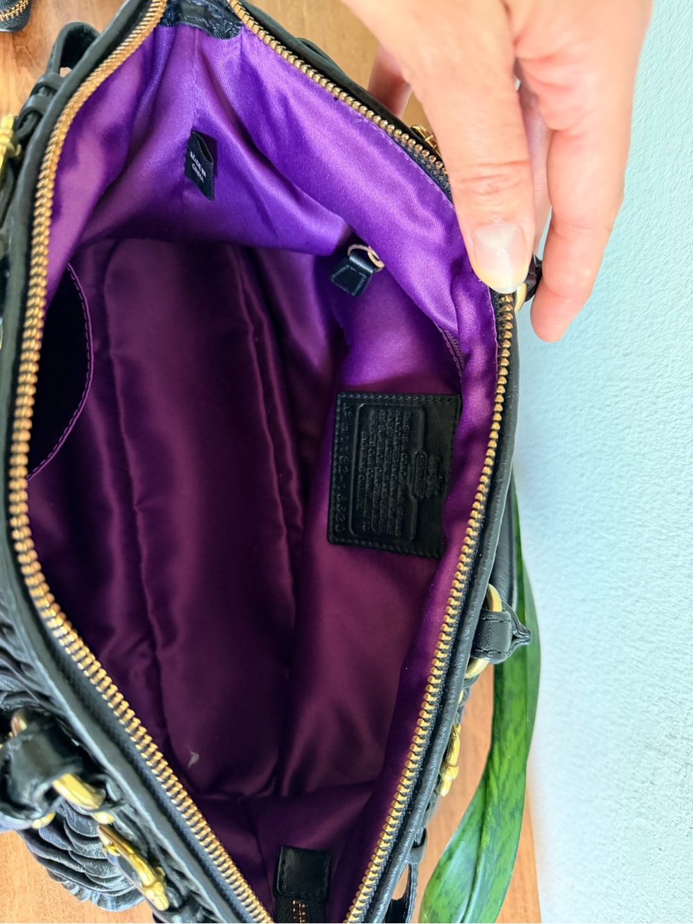 coach madison sophia satchel and wallet - Picture 8 of 12
